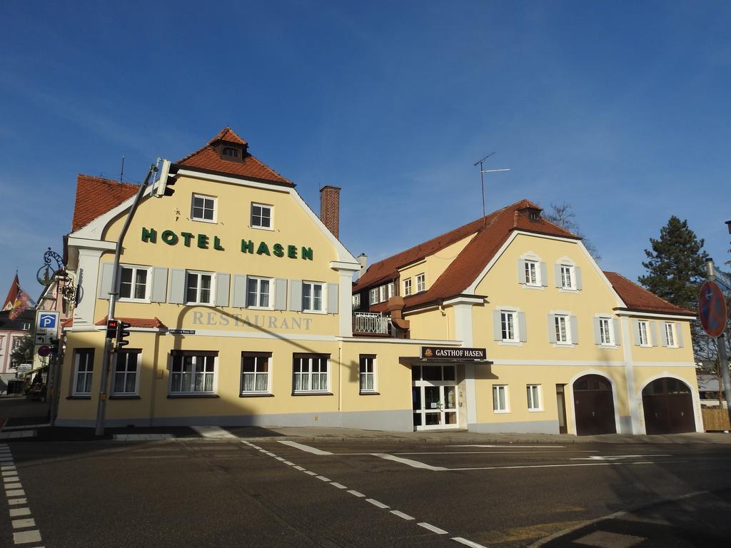 Hotel Hasen Kaufbeuren Allgaeu מראה חיצוני תמונה