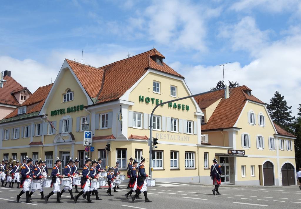 Hotel Hasen Kaufbeuren Allgaeu מראה חיצוני תמונה